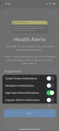 כיצד להגדיר שיתוף בריאות ב- iOS 15 ב- iPhone