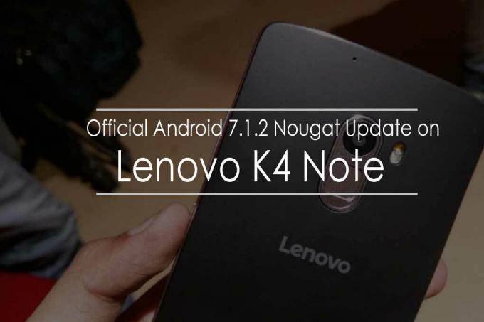 Last ned Installer offisiell Android 7.1.2 Nougat på Lenovo K4 Note (RR)