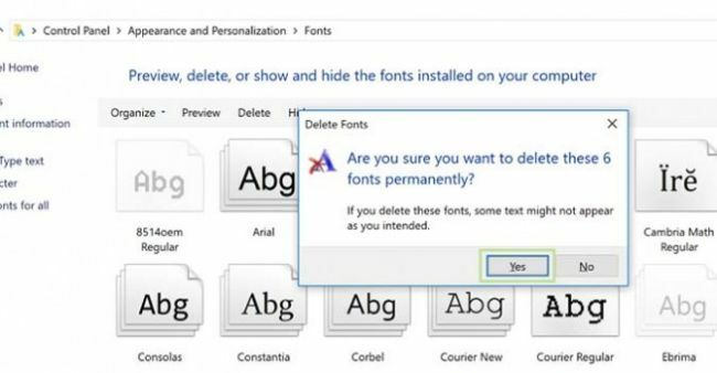 Slik installerer og administrerer du skrifttyper i Windows 10