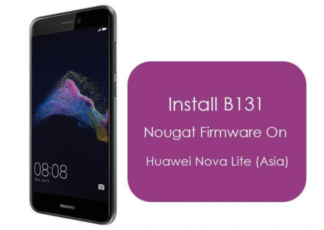 تنزيل تثبيت B131 Nougat Firmware على Huawei Nova Lite PRA-LX2 (نيوزيلندا)