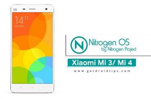 Last ned og installer Nitrogen OS 8.1 Oreo for Mi 3 / Mi 4 (cancro)