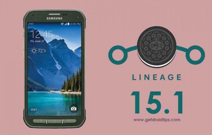 Sådan installeres Official Lineage OS 15.1 til Galaxy S5 Active (SM-G870F)
