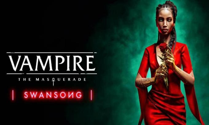 Oprava: Vampire The Masquerade Swansong se na PC nespustí nebo se nenačte