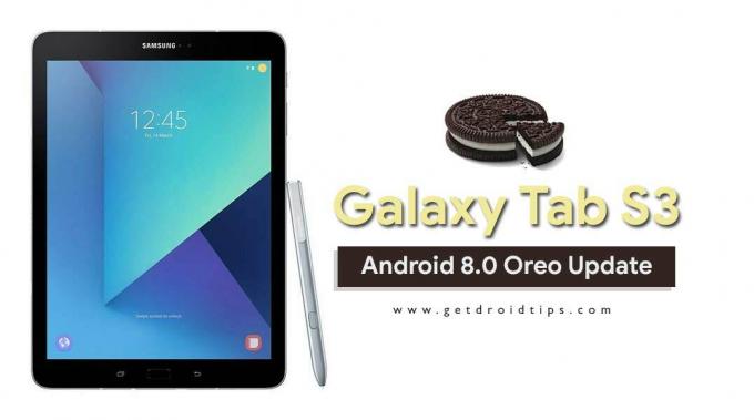Android 8.0 Oreo لجهاز Galaxy Tab S3