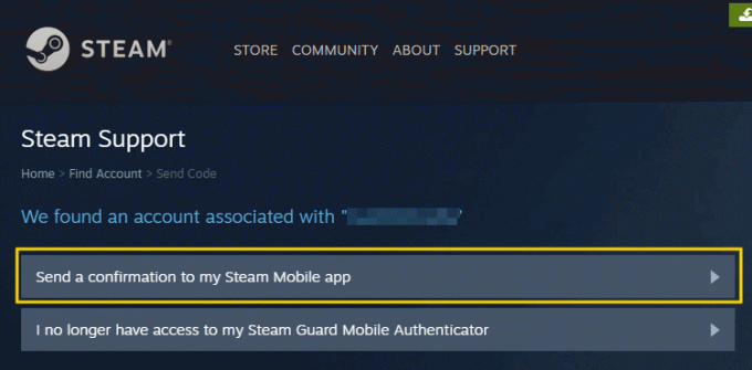  Recuperar la contraseña perdida de la cuenta de Steam a través de la aplicación móvil