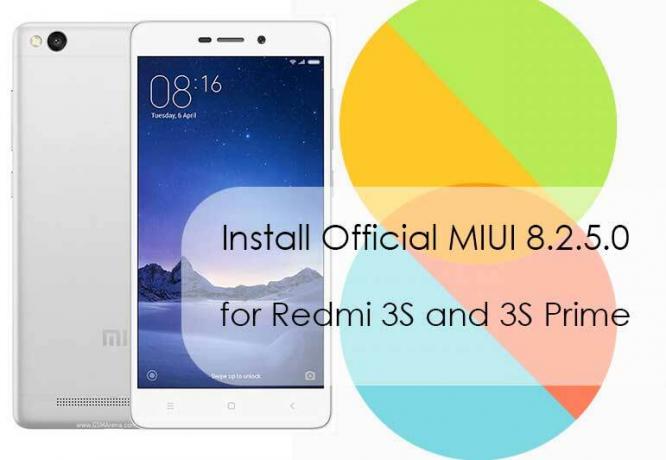 Изтеглете Инсталирайте MIUI 8.2.5.0 Глобален стабилен ROM за Redmi 3S и 3S Prime