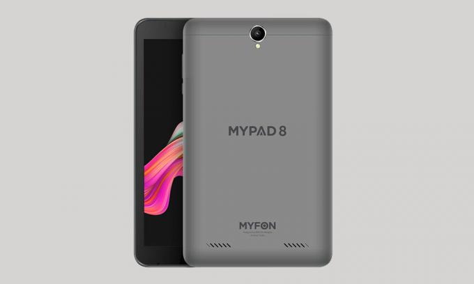 Kaip įdiegti atsargų ROM „Myfon Mypad 8“