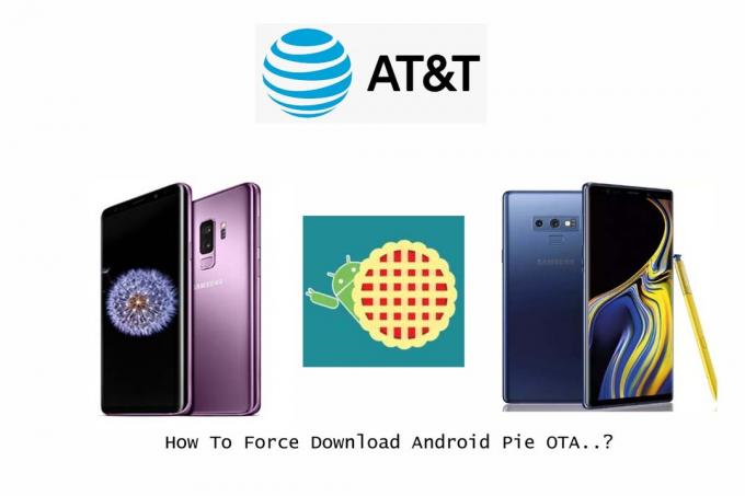 Force Download Android Pie på AT&T Galaxy Note 9
