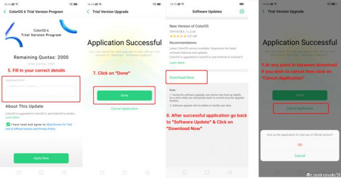 Oppo Find X Android 9.0 Pie Soak Test comienza a funcionar en India [ColorOS 6]