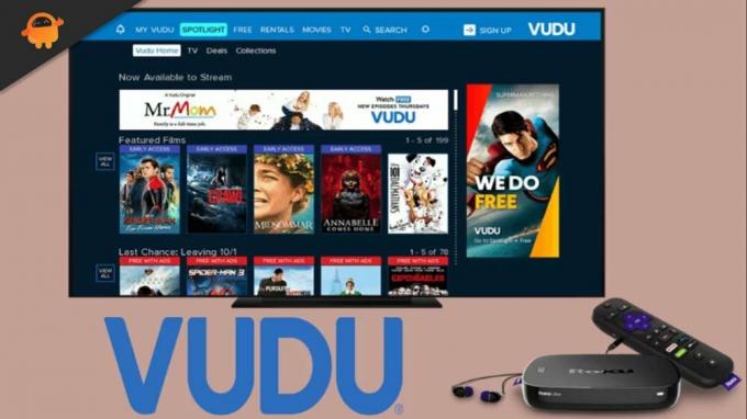 Poprawka: Vudu nie działa na telewizorach Samsung, LG, Sony ani na żadnym Smart TV