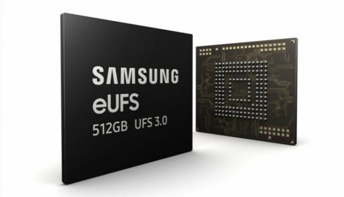 Samsung memulai produksi massal solusi penyimpanan 512GB eUFS 3.0 pertama di dunia