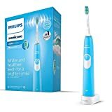 Afbeelding van Philips Sonicare DailyClean 3100 elektrische tandenborstel, blauwe ProResults-opzetborstel (VK 2-pins badkamerstekker) HX6221 / 66