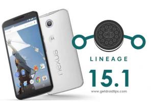 Téléchargez Official Lineage OS 15.1 sur Google Nexus 6 (Android 8.1 Oreo)