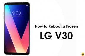 Come riavviare un LG V30 congelato (congelamento, bloccato o schermo spento)