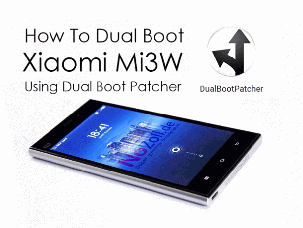 Como fazer dual boot Mi3W usando o patcher de boot duplo
