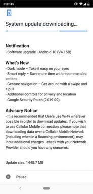 Herunterladen und Installieren des Nokia 8.1 Android 10 OTA-Updates (Official V4.15B)