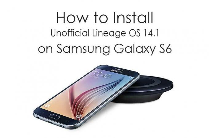 Hoe officiële Lineage OS 14.1 op Galaxy S6 en S6 Edge te installeren