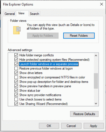 Popravek: Windows Explorer se zruši z desnim klikom