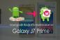 Kuidas alandada Galaxy J7 Prime Android Nougat'i vahukommile