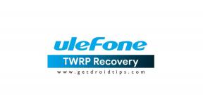 Liste over understøttet TWRP-gendannelse til Ulefone-enheder