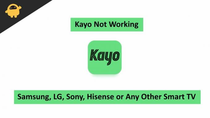 Popravite, da Kayo ne deluje na Samsung, LG, Sony, Hisense ali katerem koli drugem pametnem televizorju