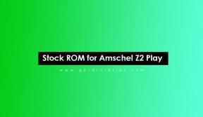 Sådan installeres lager-ROM på Amschel Z2 Play [Firmware Flash-fil]