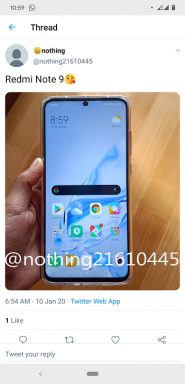 Το Redmi Note 9 Pro φέρεται να λαμβάνει πιστοποίηση MIIT στην Κίνα. Ζωντανή εικόνα Surfaced