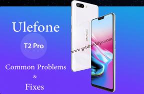 Problemas e correções comuns do Ulefone T2 pro