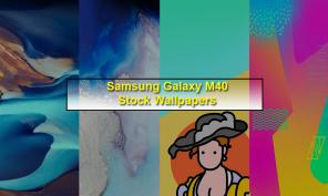 Скачать обои Samsung Galaxy M40 Stock