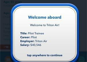 kariéra pilota