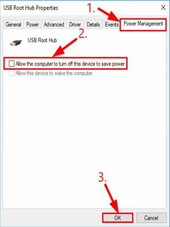 Schakel USB Root HUB Power Management uit Hoe het Logitech G930-probleem op te lossen
