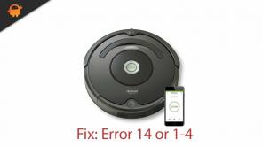 Поправка: Roomba Грешка 14 или 1-4 (Roomba не открива инсталирана кошница)