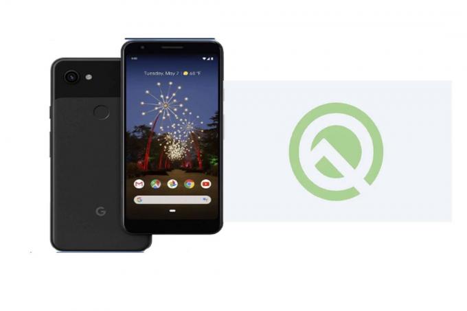 Instalējiet Android Q Beta ierīcē Pixel 3A