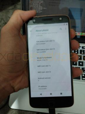 Prihajajoči Android P je zdaj na voljo za Motorola Moto Z