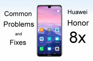 Běžné problémy a opravy Huawei Honor 8x