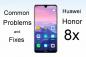 Vanlige Huawei Honor 8x problemer og reparasjoner