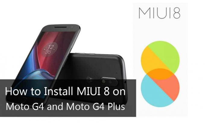 Sådan installeres MIUI 8 på Moto G4 og Moto G4 Plus