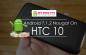 Last ned Installer offisiell Android 7.1.2 Nougat på HTC 10