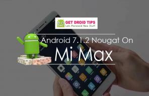 تنزيل تثبيت الإصدار 7.1.2 من Android الرسمي Nougat On Mi Max (ROM مخصص ، AICP)