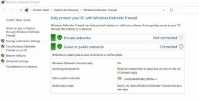 Oprava: Pravidlo brány firewall programu Windows Defender blokuje vaše připojení