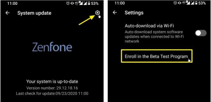 zenfone 7 και 7 pro Android 11 beta πρόγραμμα