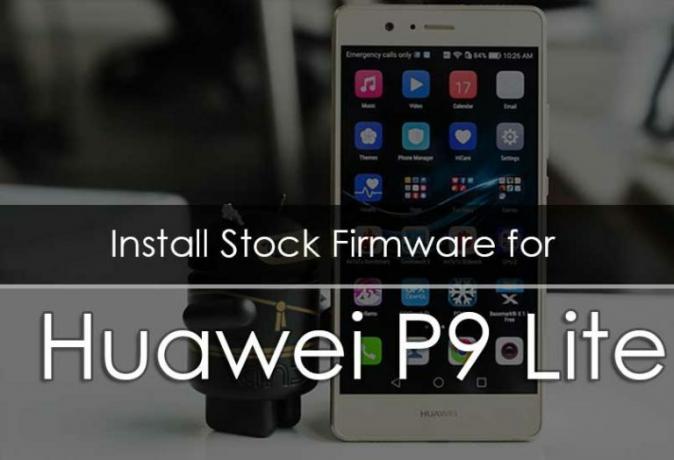 Huawei P9 Lite Nougat -ohjelmisto