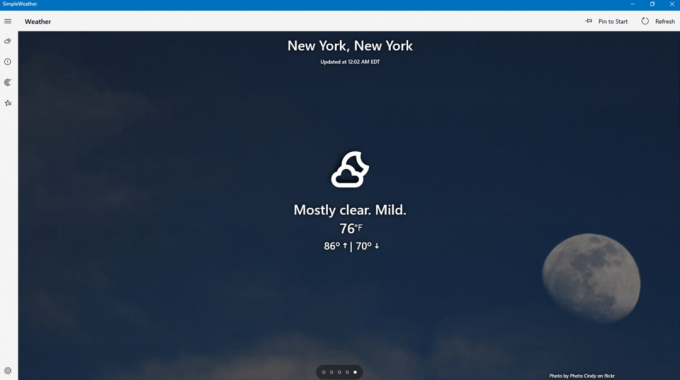 Las mejores aplicaciones meteorológicas para Windows 10