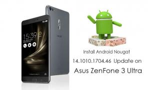 (Last ned lenke) Installer 14.1010.1704.46 Nougat-oppdatering for Asus ZenFone 3 Ultra ZU680KL