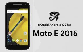 Atsisiųskite ir atnaujinkite „crDroid OS Oreo“ „Moto E 2015“ pagrįstoje „Android 8.1“