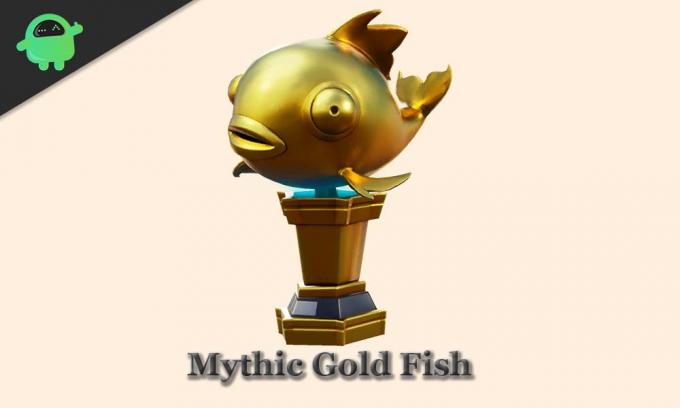 Sådan finder du den mytiske guldfisk i Fortnite