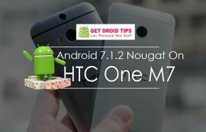 Télécharger Installer Android 7.1.2 Nougat officiel sur HTC One M7 (ROM personnalisée, AICP)