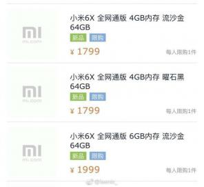 Xiaomi Mi 6X não terá entrada para fone de ouvido