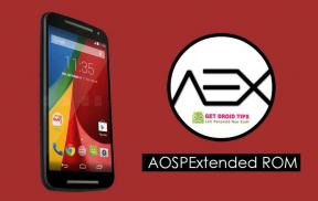Laadige alla MOS G 2014 jaoks AOSPExtended Android 9.0 Pie põhjal