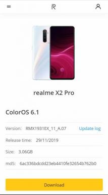 يحصل Realme X2 Pro على الكاميرا وتحسينات في معدل التحديث 90 هرتز [RMX1931EX_11_A.07]